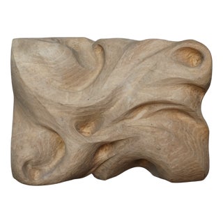 Anthroposophical Limewood Carved Organic Sculpture. 1950s For Sale