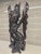 Art Deco Large 14.75" Mid-Century Balinese Two-Tone Macassar Ebony Celestial Dancer Masterwork For Sale - Image 3 of 12