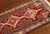Red Middle Eastern Hand-Knotted Wool Runner Rug For Sale - Image 8 of 10