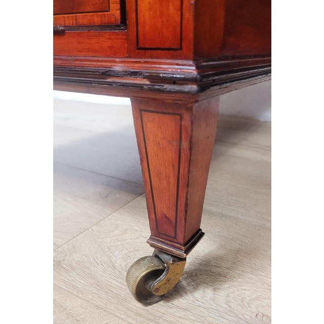 Antique Victorian Writing Desk from Maple & Co, 1890 For Sale - Image 15 of 18