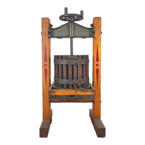 Antique Wooden Fruit Cider Press