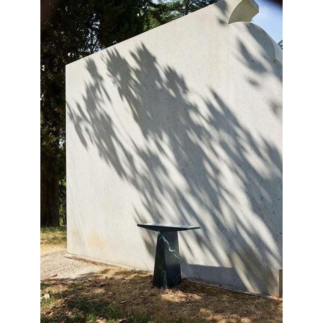 Alcm Console in Verde Alpi Marble by Bufalini Design For Sale - Image 18 of 18