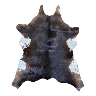 Multi Color Brazilian Calf Hide Throw For Sale
