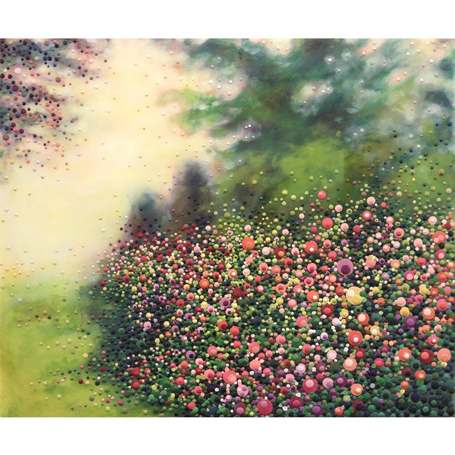 2020s And Then We Knew - This Is All That Mattered - Original Textured Abstract Mixed Media Painting on Wood Panel by Kimberly Blackstock For Sale - Image 5 of 9