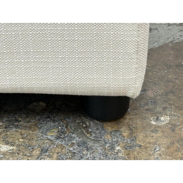 Williams Sonoma for Pottery Barn Union Ottoman For Sale - Image 10 of 12