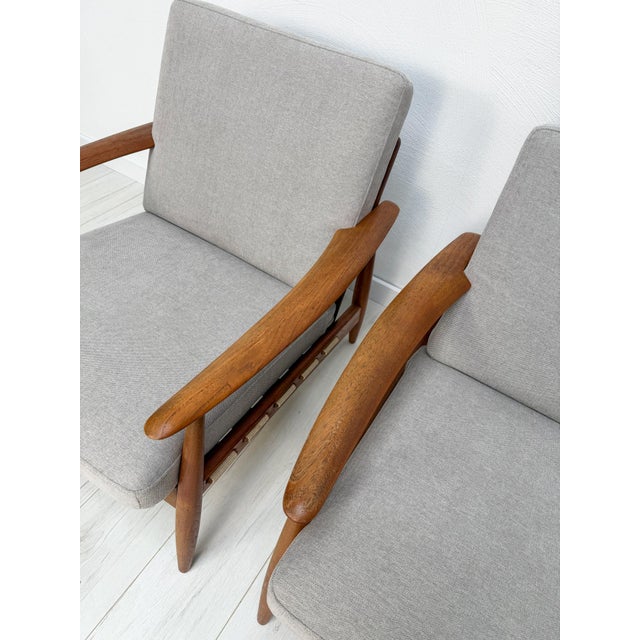 Mid-Century Danish Teak Armchair, 1960s For Sale - Image 14 of 16