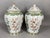 Mid-20c Chinese Famille Verte Green Porcelain Vases Pair 2pc For Sale - Image 10 of 10