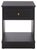 Shafa Side Table in Black / Brass For Sale - Image 10 of 10