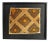 Vintage Framed Shoowa Tribal African Grass Textile For Sale