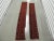 Antique Oxblood Color Cut Velvet Textiles Borders - Set of 2 For Sale In Tampa - Image 6 of 7