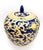 Late 20th Century Large Cobalt Blue and Gold Lidded Ginger Jar, Chinese Porcelain, Late 20th Century - Chinoiserie, Hollywood Regency, Classic Elegance For Sale - Image 5 of 12