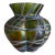 1900s Pallme-Konig & Habel Bohemian Art Glass Vase. For Sale
