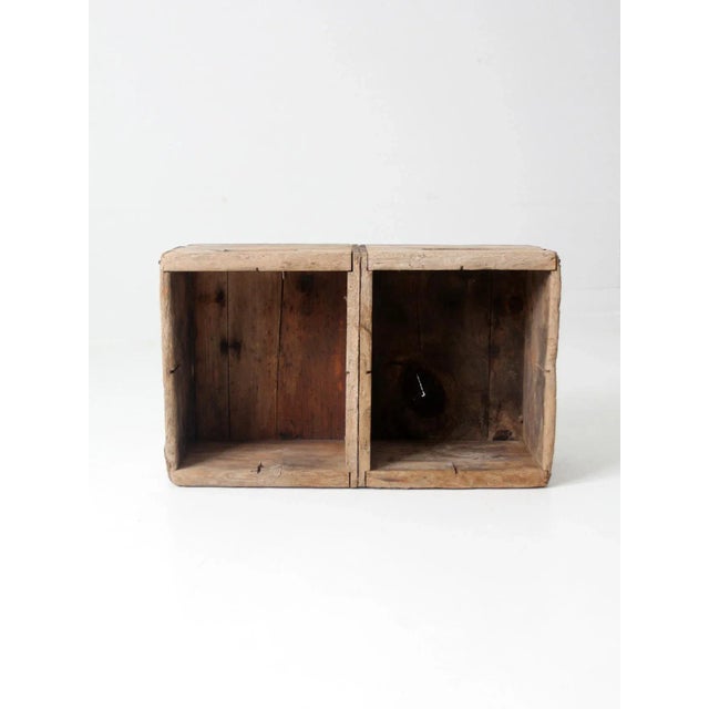 Antique Double in Wooden Crate For Sale - Image 12 of 12