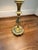 Late 20th Century Vintage Brass Table Lamp With Turned Base & Empire Shade – Classic Traditional Style For Sale - Image 5 of 5
