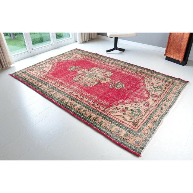 Mid 20th Century Anatolian Kurdish Floor Carpet For Sale - Image 9 of 10