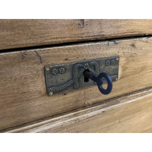 Late 19th Century Antique Pine Bin Pantry Cupboard For Sale - Image 11 of 12