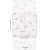 A forest of silhouetted trees provides a soft backdrop for colorful songbirds in this charming, screen-printed wallpaper....