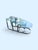 Mid 20th Century Mid 20th Century Chrome Nesting Tables For Sale - Image 5 of 5