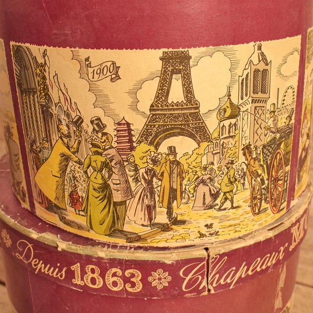 French Hat Boxes, 19th Century, Set of 3 For Sale - Image 3 of 14