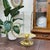 Brass Large Balwin Brass Candle Holder W/ Hurricane Glass For Sale - Image 8 of 18