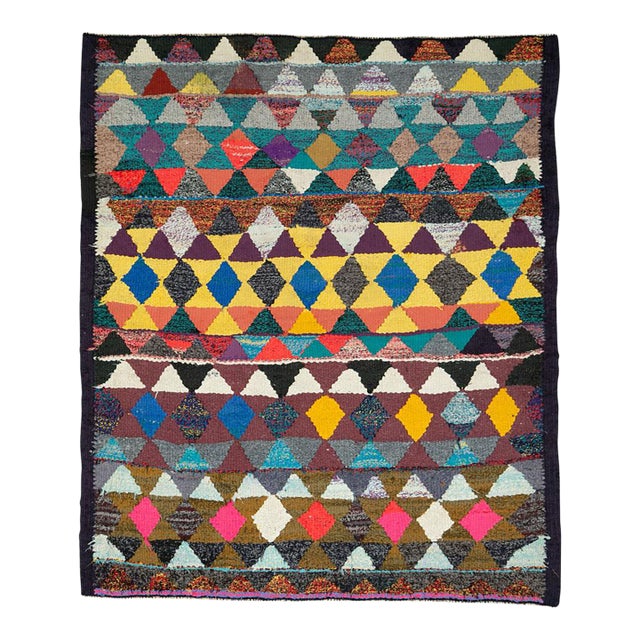 Galerie Shabab Collection Mid-20th Century Persian Flatweave Kilim Rug For Sale