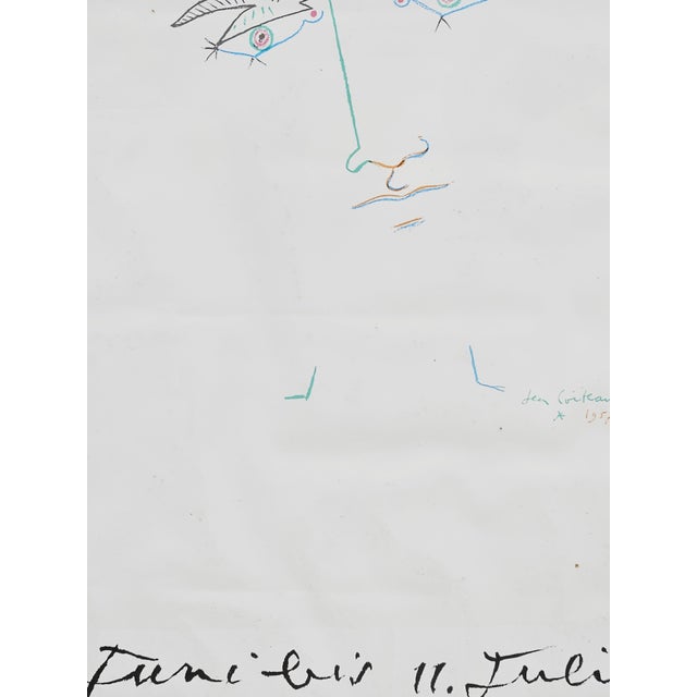 Original Exhibition Poster by Jean Cocteau, 1982 For Sale - Image 9 of 17