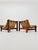 Mid-Century Modern Lounge Chair in Leather and Wood by Carl Straub, 1960s For Sale - Image 10 of 17