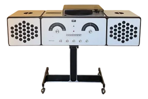 Radiophonograph Cubo RR 226 FO by F.lli Castiglioni for Brionvega, 2008