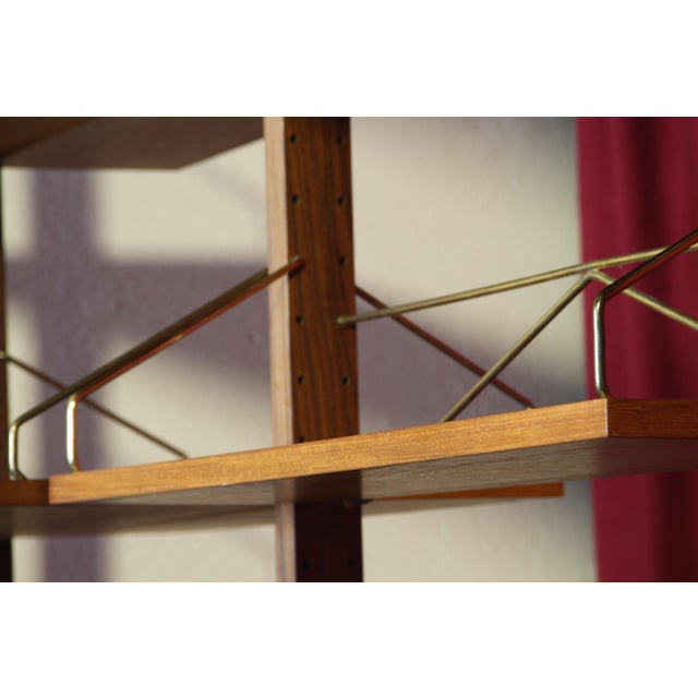 Wood Room Divider in Teak by Poul Cadovius, 1960s For Sale - Image 7 of 18