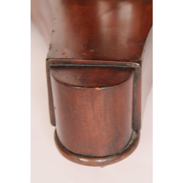 Empire Mahogany Marble Top Center Table For Sale In Los Angeles - Image 6 of 13