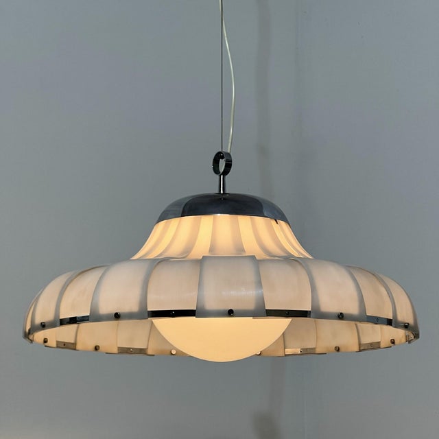 Space Age Meblo Pendant Lamp from iGuzzini, 1960s For Sale - Image 15 of 15
