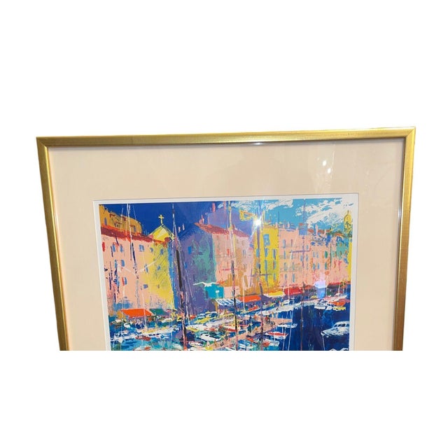 LeRoy Neiman “St. Tropez” Signed Serigraph, 1995. For Sale - Image 4 of 10