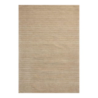 Chris Loves Julia x Loloi Henry Beige / Wheat 8'-6" x 11'-6" Area Rug For Sale