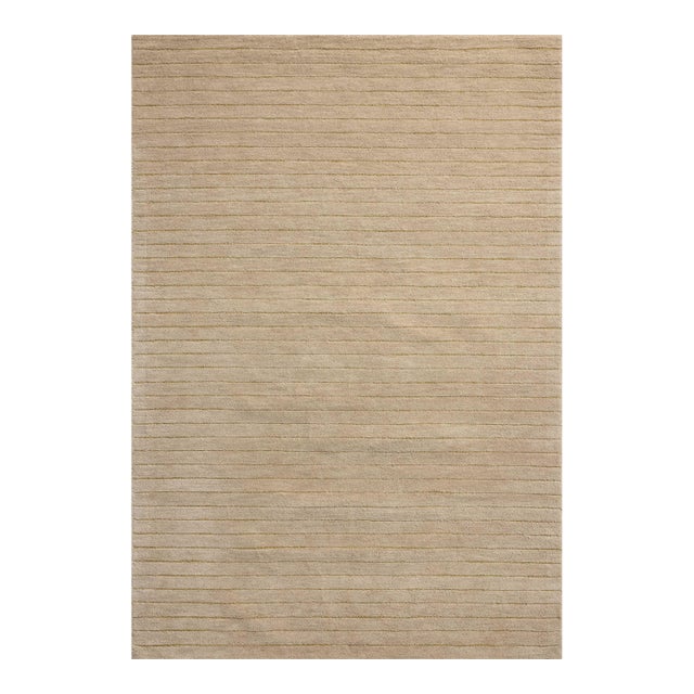 Chris Loves Julia x Loloi Henry Beige / Wheat 8'-6" x 11'-6" Area Rug For Sale