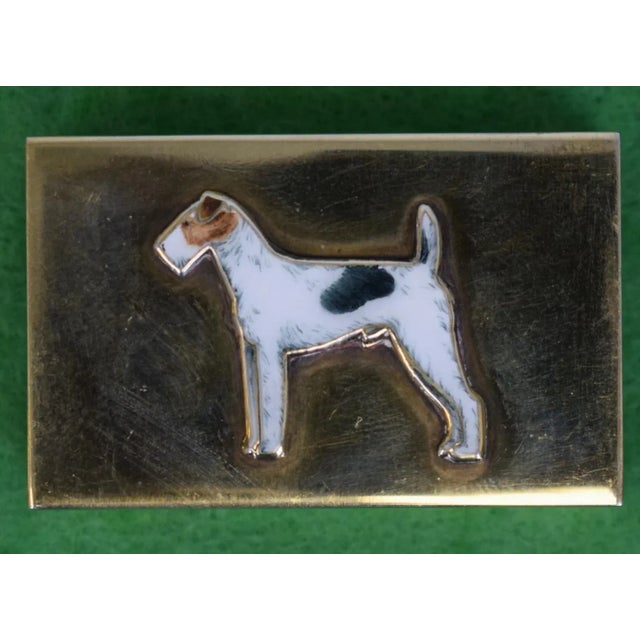 Sz: 1 1/8"H x 1 5/8"W x 5/8"D Made by Udall and Ballou, New York City, Palm Beach and Newport Established in 1888, Udall...