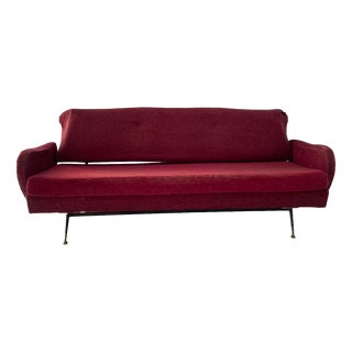 Vintage Sofa in the style of Marco Zanusos, 1950 For Sale