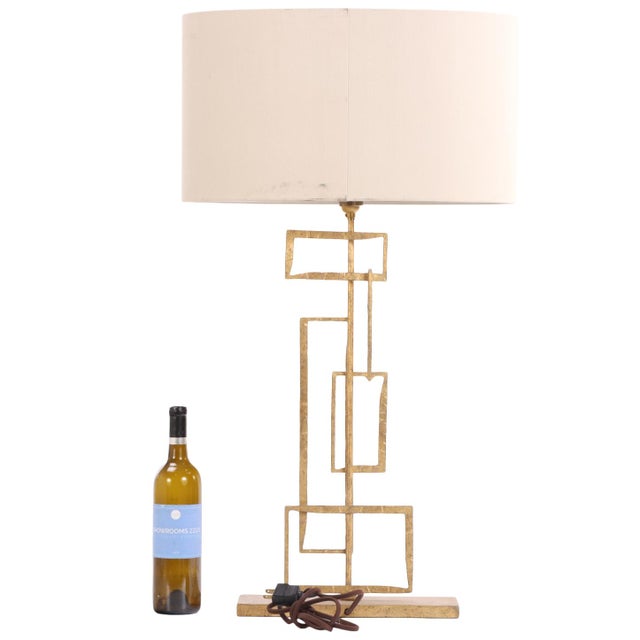 Metal “Salperton” Table Lamp by Porta Romana For Sale - Image 7 of 9