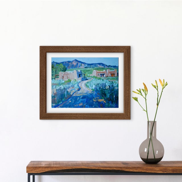 Quiet Places & Journeys — Southwestern Impressionist Landscape (Original Oil Painting) For Sale - Image 10 of 11