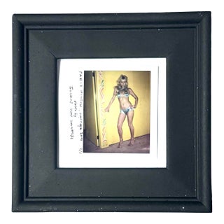 Paris Hilton, Las Vegas 2004 One of a Kind Polaroid Photo by Ellen Von Unwerth For Sale