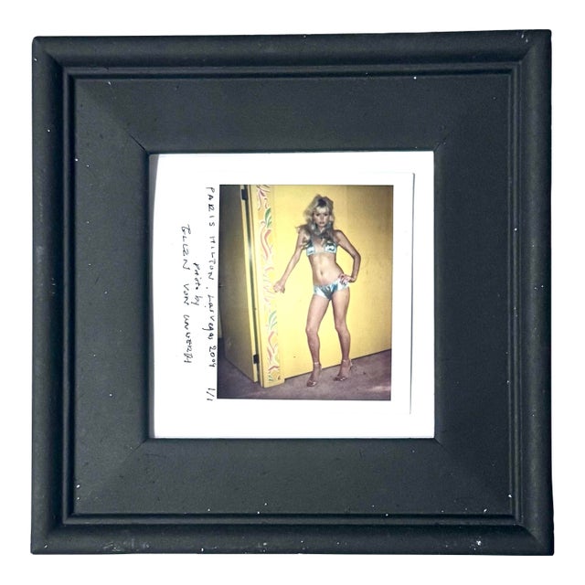 Paris Hilton, Las Vegas 2004 One of a Kind Polaroid Photo by Ellen Von Unwerth For Sale