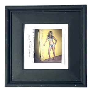 Paris Hilton, Las Vegas 2004 One of a Kind Polaroid Photo by Ellen Von Unwerth