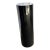 Postmodern Black Lacquered Cylindrical Pedestal For Sale