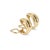 Early 21st Century Ladies Tiffany & Co. 18k Yellow Gold Small Omega Shrimp Huggies Clip on Earrings, A Pair For Sale - Image 5 of 8
