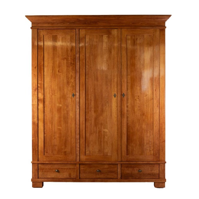 Antique Biedermeier Wardrobe, 1860s, in Flawless conditions. Designed before 1890
