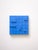 Brutalist Concrete Wall Art in Vivid Blue by Tom's Factory For Sale - Image 6 of 9