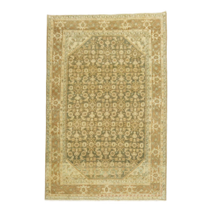 Zabihi Collection Persian Malayer Earth Color Accent Size Rug