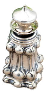 Silver Pot for Extreme Unction with Reliefs and Friezes