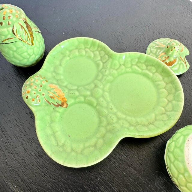 Ceramic Vintage Wade Salt and Pepper Sugar Bowl - 3 Pieces For Sale - Image 7 of 9