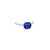 Natural Sapphire Diamond Ring 6.5 14k W Gold 1.99 TCW Certified, Size 6.5 For Sale In New York - Image 6 of 15