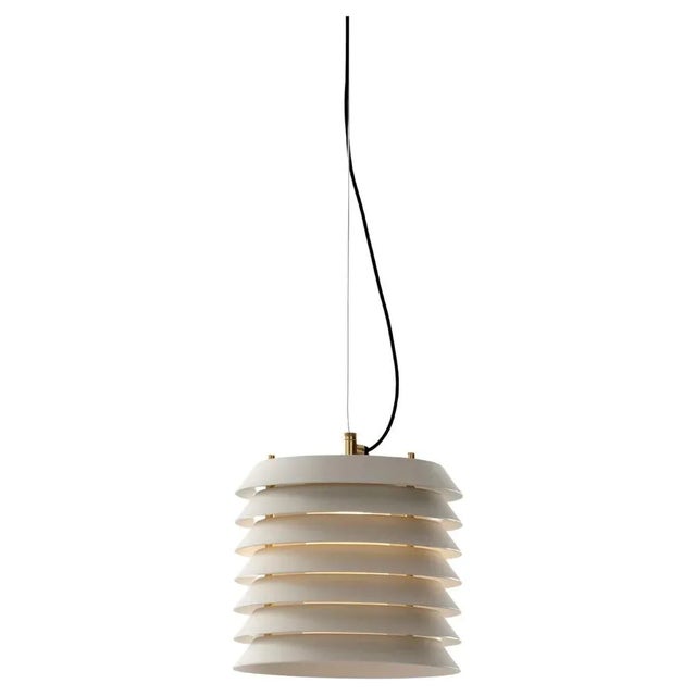 White Maija 15 Pendant Lamp by Ilmari Tapiovaara For Sale - Image 9 of 9